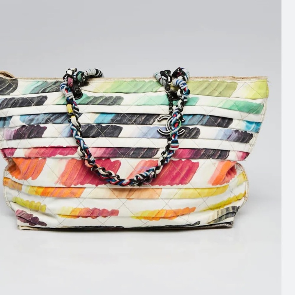 Chanel Colorama Watercolor Tote